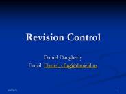 Revision Control