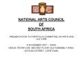 NATIONAL ARTS COUNCIL PowerPoint PPT Presentation