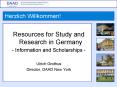 Resources for Study and Research in Germany PowerPoint PPT Presentation