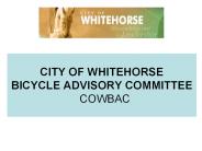 CITY OF WHITEHORSE BICYCLE ADVISORY COMMITTEE  COWBAC PowerPoint PPT Presentation