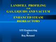 LANDFILL PROFILING FOR GAS, LIQUIDS AND VACUUM PowerPoint PPT Presentation