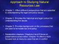 Approach to Studying Natural Resources Law