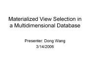 Materialized%20View%20Selection%20in%20a%20Multidimensional%20Database