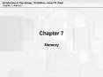 Chapter 7 Memory PowerPoint PPT Presentation