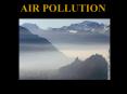 AIR POLLUTION PowerPoint PPT Presentation