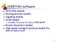 CHEETAH software PowerPoint PPT Presentation