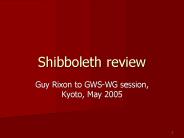 Shibboleth review