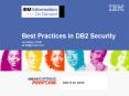 Best Practices in DB2 Security PowerPoint PPT Presentation