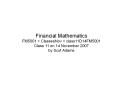 Financial Mathematics PowerPoint PPT Presentation