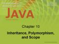 Inheritance, Polymorphism, and Scope PowerPoint PPT Presentation