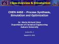 CHEN 4460  PowerPoint PPT Presentation