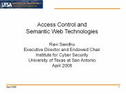 Access Control and