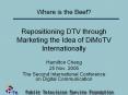 Repositioning DTV through Marketing the Idea of DiMoTV Internationally PowerPoint PPT Presentation