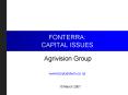 FONTERRA: CAPITAL ISSUES PowerPoint PPT Presentation