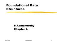 Foundational Data Structures