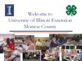 Welcome to University of Illinois Extension Monroe County PowerPoint PPT Presentation