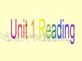 Unit 1 Reading PowerPoint PPT Presentation