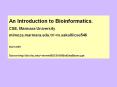 An Introduction to Bioinformatics. CSE, Marmara University mimoza.marmara.edu.tr/~m.sakalli/cse546 Oct/12/09 Source http://bio.fsu.edu/~stevet/BSC5936/BioDataBases.ppt PowerPoint PPT Presentation