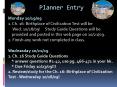 Planner Entry PowerPoint PPT Presentation