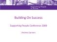 Building On Success PowerPoint PPT Presentation
