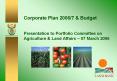 Corporate Plan 2006/7 PowerPoint PPT Presentation