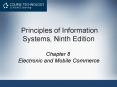 Principles of Information Systems, Ninth Edition PowerPoint PPT Presentation