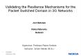 Validating%20the%20Resilience%20Mechanisms%20for%20the%20Packet%20Switched%20Domain%20in%203G%20Networks PowerPoint PPT Presentation