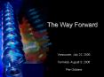 The Way Forward PowerPoint PPT Presentation