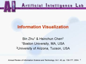 Information Visualization