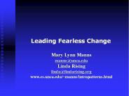 Leading Fearless Change