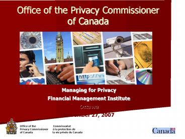 Office of the Privacy Commissioner of Canada