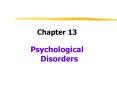 Psychological Disorders PowerPoint PPT Presentation