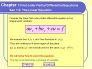 Chapter%201:First%20order%20Partial%20Differential%20Equations