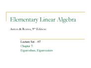 Elementary Linear Algebra Anton