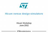 Hicum versus design simulators