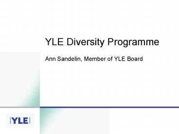 YLE Diversity Programme
