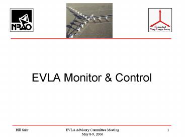 EVLA Advisory Committee Meeting