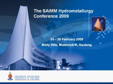 The%20SAIMM%20Hydrometallurgy%20Conference%202009