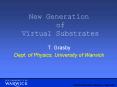 New Generation of Virtual Substrates PowerPoint PPT Presentation