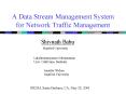 A Data Stream Management System for Network Traffic Management PowerPoint PPT Presentation