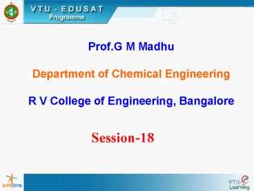 Prof'G M Madhu
