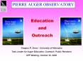 PIERRE AUGER OBSERVATORY PowerPoint PPT Presentation