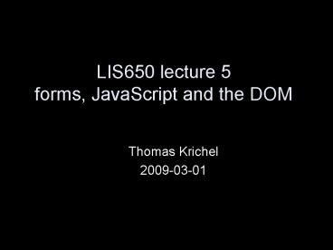 presentation player overlay