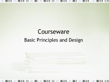 presentation player overlay