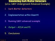 Alex Howard, CERN   Slide 1