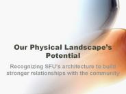 Our Physical Landscape