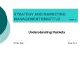 STRATEGY AND MARKETING MANAGEMENT BMG777J2 WEEK 9 PowerPoint PPT Presentation