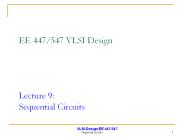 EE 447/547 VLSI Design