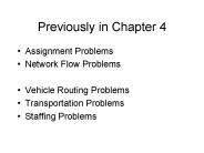 Previously in Chapter 4