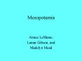 Mesopotamia PowerPoint PPT Presentation